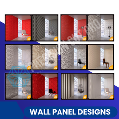3D Wall Decor & Wave Panel CNC Design Bundle – VOL 1 | 400+ RLF & ART Files