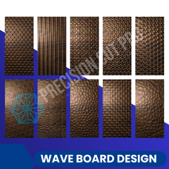 3D Wall Decor & Wave Panel CNC Design Bundle – VOL 1 | 400+ RLF & ART Files
