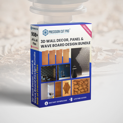 3D Wall Decor, Panel & Wave Board Design Bundle | 9GB of Premium Files