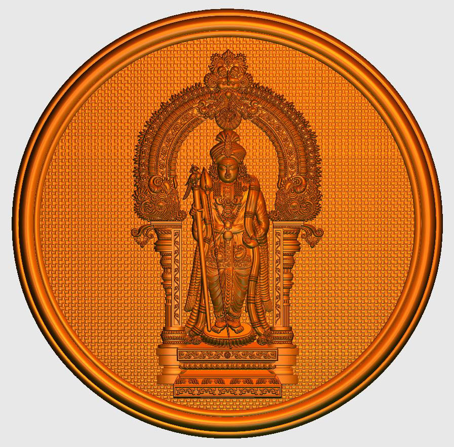 Ultimate 3D God Bundle for CNC - Featuring Shri Ram