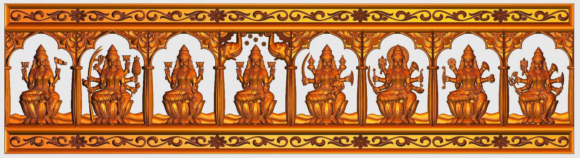 Ultimate 3D God Bundle for CNC - Featuring Shri Ram